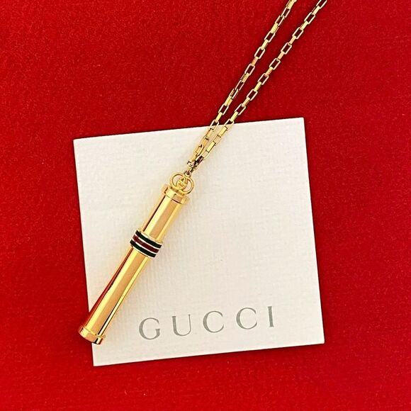Gucci Perfume Bottle Necklace - Picture 1 of 5